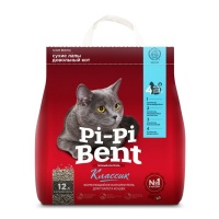 Купить наполнитель pi-pi bent «классик» комкующийся д/кошек 5кг, 12л. 