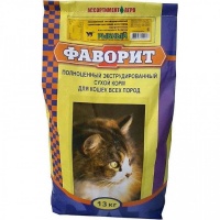 Купить корм для кошек «фаворит» рыбное ассорти 13кг. 