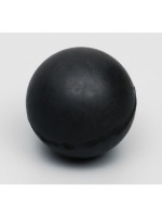 Купить «игрушка» д\собак мяч цельнорезиновый черный ф-65мм зооник. 