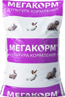 Купить комбикорм "мегакорм" пзк-91 универсальный для кроликов 25кг. 