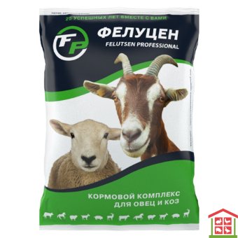 Купить увмкк фелуцен о2-2 для коз и овец (гранулы 1кг).